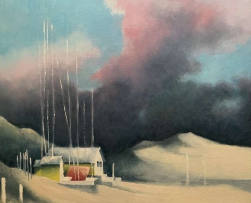 Texel 7, olie op doek, 80x60 cm, €1350