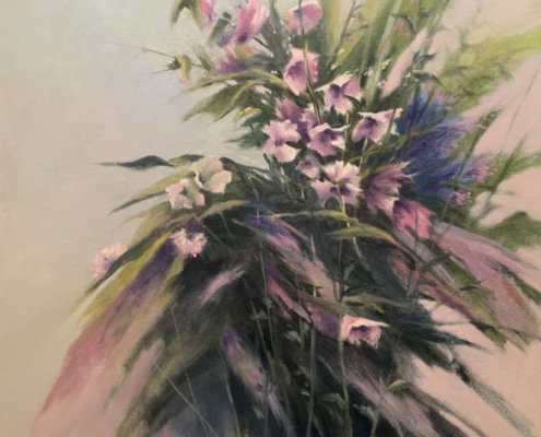 Boeket, olie op doek, 80x60 cm, €1350